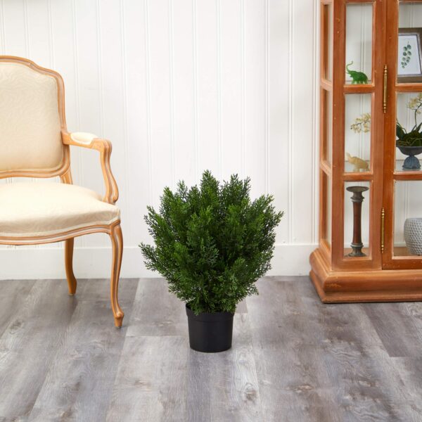 Luxemarrt 2ft Cedar Artificial Bush (Indoor/Outdoor) - Image 4